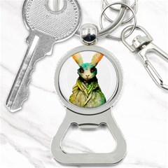 Rabbit T-shirtrabbit Watercolor Painting #rabbit T-shirt (5) Bottle Opener Key Chain