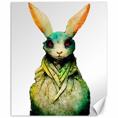 Rabbit T-shirtrabbit Watercolor Painting #rabbit T-shirt (5) Canvas 8  x 10 