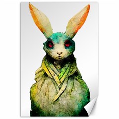 Rabbit T-shirtrabbit Watercolor Painting #rabbit T-shirt (5) Canvas 20  x 30 