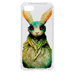 Rabbit T-shirtrabbit Watercolor Painting #rabbit T-shirt (5) iPhone SE