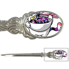 Genderfluid T- Shirt Genderfluid Pride Kawaii Car Ramen Noodles Genderfluid Flag T- Shirt Letter Opener by ZUXUMI