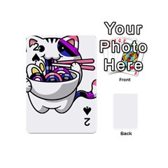 Genderfluid T- Shirt Genderfluid Pride Kawaii Car Ramen Noodles Genderfluid Flag T- Shirt Playing Cards 54 Designs (mini) by ZUXUMI