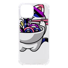 Genderfluid T- Shirt Genderfluid Pride Kawaii Car Ramen Noodles Genderfluid Flag T- Shirt Iphone 13 Tpu Uv Print Case by ZUXUMI