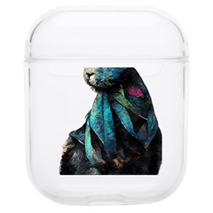 Rabbit T-shirtrabbit Watercolor Painting #rabbit T-shirt Airpods 1/2 Case by EnriqueJohnson