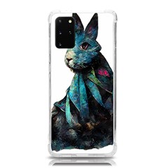 Rabbit T-shirtrabbit Watercolor Painting #rabbit T-shirt Samsung Galaxy S20plus 6 7 Inch Tpu Uv Case by EnriqueJohnson