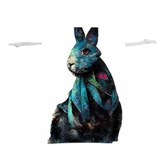 Rabbit T-shirtrabbit Watercolor Painting #rabbit T-shirt Lightweight Drawstring Pouch (m) by EnriqueJohnson