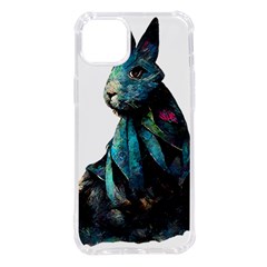 Rabbit T-shirtrabbit Watercolor Painting #rabbit T-shirt Iphone 14 Plus Tpu Uv Print Case by EnriqueJohnson