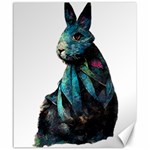 Rabbit T-shirtrabbit Watercolor Painting #rabbit T-shirt Canvas 20  x 24  19.57 x23.15  Canvas - 1