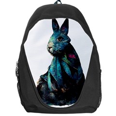 Rabbit T-shirtrabbit Watercolor Painting #rabbit T-shirt Backpack Bag by EnriqueJohnson