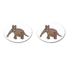 Aardvark  Shirt Steal Your Heart Aardvark 02  Shirt4 Cufflinks (oval) by EnriqueJohnson