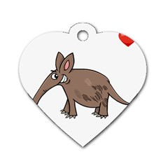 Aardvark  Shirt Steal Your Heart Aardvark 02  Shirt4 Dog Tag Heart (two Sides) by EnriqueJohnson