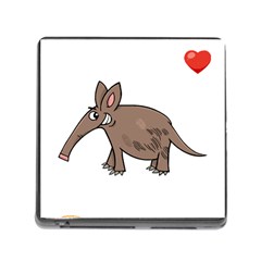 Aardvark  Shirt Steal Your Heart Aardvark 02  Shirt4 Memory Card Reader (square 5 Slot) by EnriqueJohnson