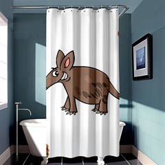 Aardvark  Shirt Steal Your Heart Aardvark 02  Shirt4 Shower Curtain 36  X 72  (stall)  by EnriqueJohnson