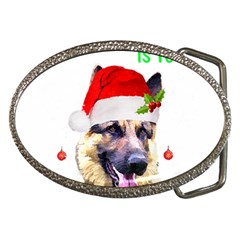 German Shepherd T- Shirt Cute German Shepherd Dog T- Shirt (1) Belt Buckles by ZUXUMI