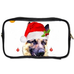 German Shepherd T- Shirt Cute German Shepherd Dog T- Shirt (1) Toiletries Bag (two Sides) by ZUXUMI