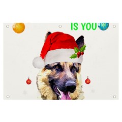 German Shepherd T- Shirt Cute German Shepherd Dog T- Shirt (1) Banner And Sign 6  X 4  by ZUXUMI