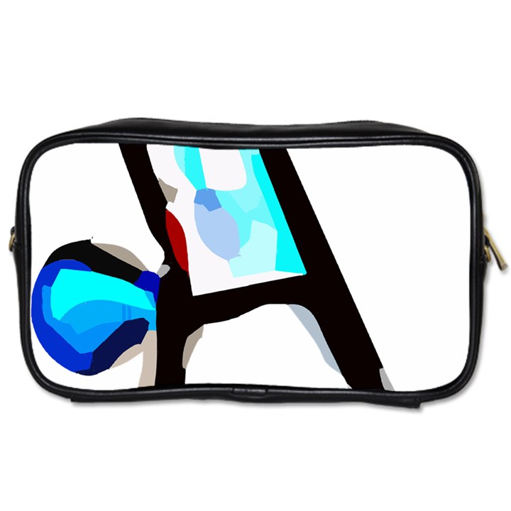 Abstract Art Sport Baseline Tennis  Shirt Abstract Art Sport - Baseline Tennis  Shirt6 Toiletries Bag (One Side)