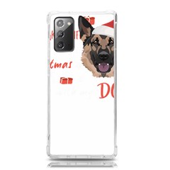 German Shepherd T- Shirt German Shepherd Merry Christmas T- Shirt (1) Samsung Galaxy Note 20 Tpu Uv Case by ZUXUMI