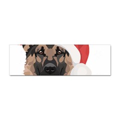 German Shepherd T- Shirt German Shepherd Merry Christmas T- Shirt (2) Sticker Bumper (10 Pack) by ZUXUMI