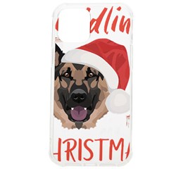 German Shepherd T- Shirt German Shepherd Merry Christmas T- Shirt (2) Iphone 12 Pro Max Tpu Uv Print Case