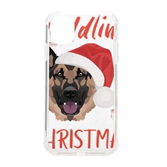 German Shepherd T- Shirt German Shepherd Merry Christmas T- Shirt (2) Iphone 11 Tpu Uv Print Case