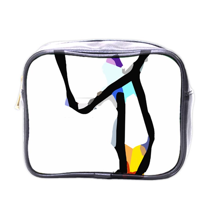 Abstract Art Sport Serve Tennis  Shirt Abstract Art Sport Serve Tennis  Shirt8 Mini Toiletries Bag (One Side)