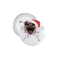 German Shepherd T- Shirt German Shepherd Merry Christmas T- Shirt (3) 1 75  Buttons by ZUXUMI