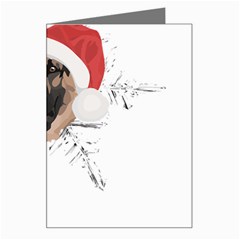 German Shepherd T- Shirt German Shepherd Merry Christmas T- Shirt (3) Greeting Card