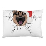 German Shepherd T- Shirt German Shepherd Merry Christmas T- Shirt (3) Pillow Case (Two Sides) Front