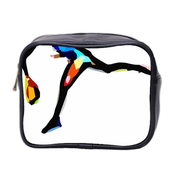 Abstract Art Sport Smash Tennis  Shirt Abstract Art Sport Smash Tennis  Shirt9 Mini Toiletries Bag (Two Sides)