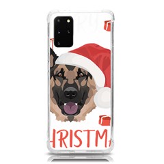 German Shepherd T- Shirt German Shepherd Merry Christmas T- Shirt (4) Samsung Galaxy S20plus 6 7 Inch Tpu Uv Case by ZUXUMI