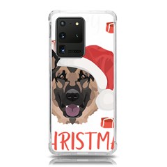 German Shepherd T- Shirt German Shepherd Merry Christmas T- Shirt (4) Samsung Galaxy S20 Ultra 6 9 Inch Tpu Uv Case by ZUXUMI