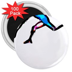 Abstract Art Sport Tennis  Shirt Abstract Art Sport Tennis  Shirt10 3  Magnets (100 Pack) by EnriqueJohnson