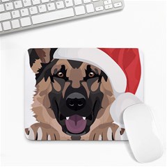 German Shepherd T- Shirt German Shepherd Merry Christmas T- Shirt (6) Small Mousepad by ZUXUMI