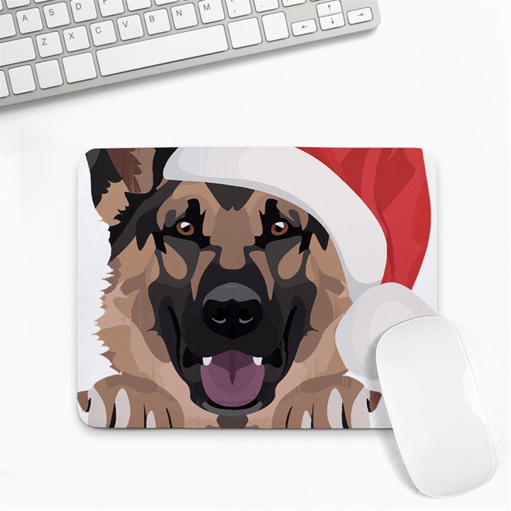 German Shepherd T- Shirt German Shepherd Merry Christmas T- Shirt (6) Small Mousepad