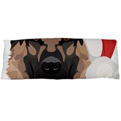 German Shepherd T- Shirt German Shepherd Merry Christmas T- Shirt (6) Body Pillow Case (dakimakura) by ZUXUMI