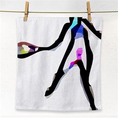 Abstract Art Sport Women Tennis  Shirt Abstract Art Sport Women Tennis  Shirt (1)11 Face Towel by EnriqueJohnson