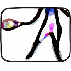 Abstract Art Sport Women Tennis  Shirt Abstract Art Sport Women Tennis  Shirt (1)11 Fleece Blanket (mini) by EnriqueJohnson