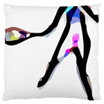 Abstract Art Sport Women Tennis  Shirt Abstract Art Sport Women Tennis  Shirt (1)11 Large Cushion Case (One Side) Front