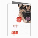 German Shepherd T- Shirt German Shepherd Merry Christmas T- Shirt Greeting Cards (Pkg of 8) Right