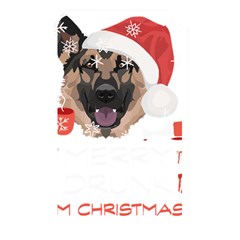 German Shepherd T- Shirt German Shepherd Merry Christmas T- Shirt Memory Card Reader (rectangular) by ZUXUMI