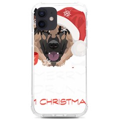 German Shepherd T- Shirt German Shepherd Merry Christmas T- Shirt Iphone 12/12 Pro Tpu Uv Print Case by ZUXUMI