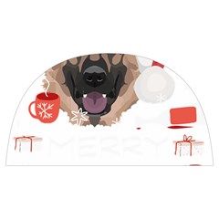 German Shepherd T- Shirt German Shepherd Merry Christmas T- Shirt Anti Scalding Pot Cap by ZUXUMI