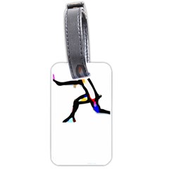 Abstract Art Sport Women Tennis  Shirt Abstract Art Sport Women Tennis  Shirt (2)12 Luggage Tag (one Side) by EnriqueJohnson