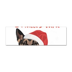 German Shepherd T- Shirt German Shepherd Mulled Wine Christmas T- Shirt Sticker Bumper (10 Pack)