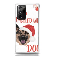 German Shepherd T- Shirt German Shepherd Mulled Wine Christmas T- Shirt Samsung Galaxy Note 20 Ultra Tpu Uv Case by ZUXUMI