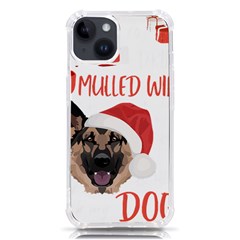 German Shepherd T- Shirt German Shepherd Mulled Wine Christmas T- Shirt Iphone 14 Tpu Uv Print Case by ZUXUMI