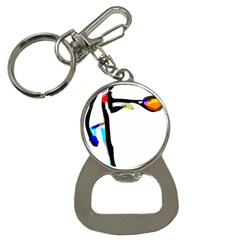 Abstract Art Sport Women Tennis  Shirt Abstract Art Sport Women Tennis  Shirt (3)13 Bottle Opener Key Chain by EnriqueJohnson