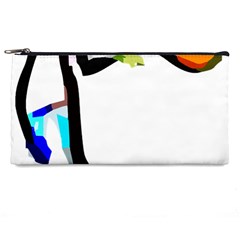 Abstract Art Sport Women Tennis  Shirt Abstract Art Sport Women Tennis  Shirt (3)13 Pencil Case by EnriqueJohnson