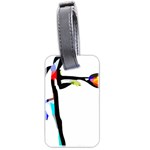 Abstract Art Sport Women Tennis  Shirt Abstract Art Sport Women Tennis  Shirt (3)13 Luggage Tag (two sides) Front